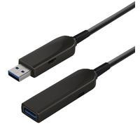 MAXTRACK C506-20ML Cable de fibra óptica USB 3.1 Gen 2 activo ultrarrápido, transferencia de datos de hasta 10 Gbps, transferencia de datos sin pérdidas de hasta 20 metros, compatible con USB 2.0