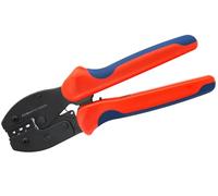 MaxTrack Crimpadora para conector de cable solar - PVT4L, adecuado para cable de 2,5 mm², 4 mm², cable de 6 mm², 14-10 AWG, herramienta de crimpado para cable solar, cable fotovoltaico para módulo