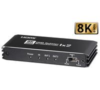 Maxtrack divisor hdmi 8k 1 in2out ? cs26-2l, conmutador hdmi con ges