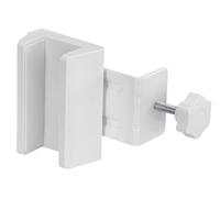 MaxTrack NVZ5WL - Regleta con pinza para patas de mesa - Diseño innovador para un acceso cómodo, fácil instalación sin herramientas, soporte para patas de mesa