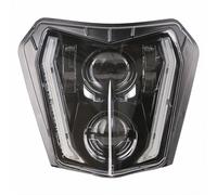 Maxtuned Faro LED 'Shadow Blade' MXT apto para KTM SMC R/EXC/EXC - F 150/200/250/300 año de fabricación 2016-2022 faro principal