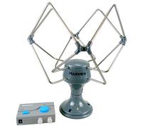 Maxview B2344/T Omnimax Pro Truck - Antena omnidireccional UHF TV/FM HGV de 12/24 V CC, Color Blanco