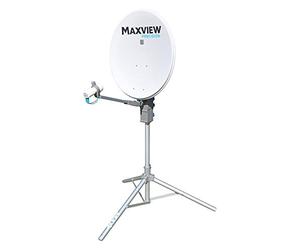 Maxview MXL01265TWIN Precision Kit satélite con Doble Cabezal LNB, 65 cm