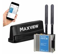 Maxview MXL057/B Roam X - Sistema WiFi para Caravana | Antena 5G Ready - Negro