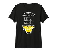 Maxwell Ecuaciones física Motivo fórmulas Mujeres y Hombres Camiseta Premium