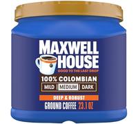 Maxwell House Café molido, 23.5 onzas, tostado medio, 100% colombiano