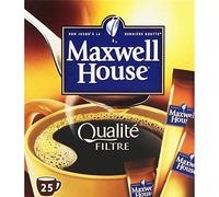 Maxwell House Set de 25 Doses de Café Soluble Qualité Filtre Normal 45 g