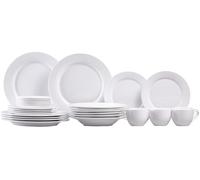 Maxwell & Williams BC188232 - Vajilla y Juego de café en Caja de Regalo, Porcelana, 30 Piezas, Color Blanco