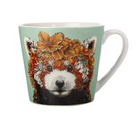 Maxwell & Williams DX1099 - Taza de café redonda con diseño de panda, 370 ml, porcelana, diseño de animales
