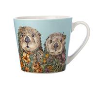 Maxwell & Williams DX1100 - Taza de café redonda (370 ml, porcelana, diseño de animales salvajes, caja de regalo)