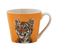 Maxwell & Williams DX1280 - Taza redonda de porcelana, diseño de tigre, 370 ml, caja de regalo