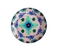 Maxwell & Williams Majolica Plato para Servir con Diseño Floral en Caja de Regalo, Redondo, Porcelana, Melocotón, 36,5 cm