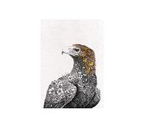 Maxwell & Williams Marini Ferlazzo Birds Toalla de Té Estampada con Diseño de Águila con Cola de Cuña, 1% Algodón, Negro / Blanco, 5 x 7 cm