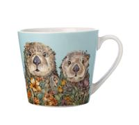 Maxwell Y Williams, Taza Nutria Marina De Porcelana, 370ML, Colección Ferraz