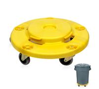 MaxWorks 50933 - Carrito de Basura con 5 Ruedas giratorias de 18 Pulgadas para Cubo de Basura 20/32/44/55