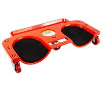 MaxWorks MaxxHaul 80748 - Rodilleras rodantes con Marco ABS de Alto Impacto, 5 Ruedas giratorias, Soporte para Bandeja de Herramientas, Multicolor, pequeño