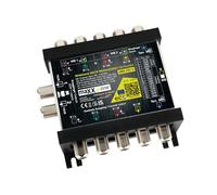 maxx.onLine Unicable Multiconmutador con Cable para 1-2 satélites y 32 participantes, solución de satélite con Cable único, multiconmutador en Cascada