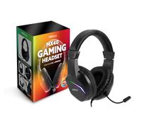 Maxx Tech MX40 LED Multiplatform Gaming Headset - Compatible with PS5, PS4, Xbox Series X/S, Xbox One, Nintendo Switch, PC, Mobile (3.5mm Connection