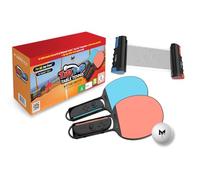 Maxx Tech Tip Top Table Tennis Kit For Nintendo Switch 2 & 1 - Includes 2x table tennis bats, an adjustable net, a ping-pong ball and a digital game code for the Tip Top Table Tennis game