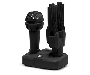 MaxxDry - Secador de casco y guantes, flujo de aire sin calor impulsado por ventilador, seca rápidamente cascos, guantes y equipo de protección, compacto, duradero y silencioso, perfecto para deportes