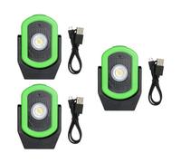 Maxxeon MXN00811, HiVis Green, 720 lúmenes, luz de trabajo LED Cyclops Workstar recargable por USB (3)