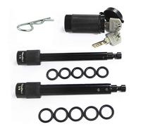 MAXXHAUL 50151 - Juego de pasadores para Enganche de Remolque (5/8 y 1/2", con Sistema de Bloqueo, antisonajero, para enganches de 1-1/4" y 2", Clase I, II, IV, V, V, V, Acabado Negro