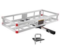 MaxxHaul 50881 - Transportador de Carga de Aluminio con Tensor de Enganche, Soporte de Enganche de Remolque para caravanas, Camiones, SUV, Furgonetas, automóviles con Receptor de Enganche de 2