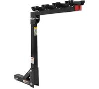 MaxxHaul 70210 - Soporte de Enganche para 4 Bicicletas, Color Negro para Coches, Camiones, SUV, minivans, Grande