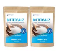 Maxxi Clean | 1,8 kg de sal de Epsom de alta pureza | Sal de baño para bienestar y exfoliante corporal | Sulfato de magnesio para músculos, piel y alma | Magnesio adecuado para el cuidado del jardín