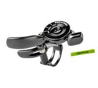 maxxi4you Palanca de cambios de bicicleta DT Remote Two in One Double Stage con cinta reflectante