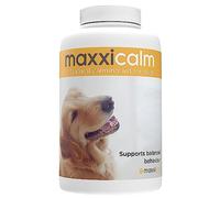 maxxipaws maxxicalm Suplemento Natural Calmante para Perros - 120 Comprimidos sin Sedantes