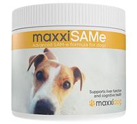 maxxipaws maxxiSAMe Suplemento en Polvo Avanzado de Sam-e - Apoyo para el Hígado, la Cognición y Las Articulaciones para Perros, 150g