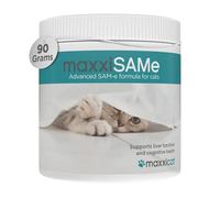 maxxipaws maxxiSAMe Suplemento en Polvo Avanzado de Sam-e - Apoyo para el Hígado, la Cognición y Las Articulaciones para Gatos, 90g