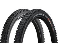 Maxxis Cub. plegable Minion DHF/DHR II 3C MaxxTerra EXO WT TR 27,5" set de 2 negro 27.5x2.5 / 27.5x2.4