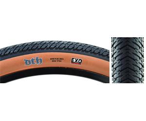 Maxxis Dth Neumático 26x2.30" Sc / Exo Negro/Oscuro Tanwall Wirebead Montaña BMX