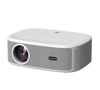 Maxxo Proyector LED800, 700 lúmenes ANSI, nativo Full HD 1080P, soporte 4K, 5000:1, enfoque automático, 5G WiFi, Bluetooth, Dolby Audio, Netflix certificado, YouTube, Prime Video, Linux (blanco)