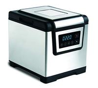 Maxxo SV06 Cocina al vacío profesional Olla lenta para la cocción Sous Vide a baja temperatura (25-85 °C) Potencia 1200W, Volumen 6l, Acero inoxidable, Pantalla táctil