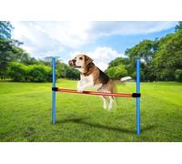 maxxpro Agility Spring Stick - Set Agility para Perros - 85 x 3 cm - Plástico - Azul/Rojo