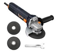 MAXXT Amoladora angular de 125 mm, 1700 W con protección contra sobrecarga y arranque suave, 12.000 rpm para corte de precisión, molienda y pulido