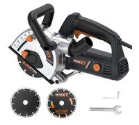 MAXXT Fresadora Eléctrica 1700W, 150mm, Profundidad de Corte 10-50mm, Arranque Suave, Compatible con Aspiradora