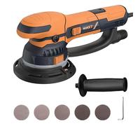 MAXXT Lijadora Orbital de Modo Dual 800W: 2 Modos (Grueso y Fino) / Extracción de Polvo de Alta Eficiencia / 6 Velocidades (3300-7400 RPM) - Ideal para Restauración de Pintura de Autos, Meta y Madera