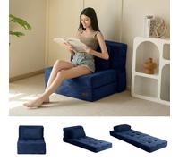 MAXYOYO Sofá Cama Plegable para Adultos y Niños, Sofá Cama Portátil Convertible para Una Persona con 1 Almohada, 71 x 195 x 15 cm