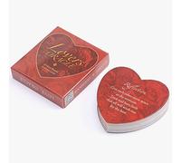 MAXZIQF Love Oracle Card Game Love Tarot Card Set Family Party Board Game Fortune-Telling Card Love Oracle (Heart-Shaped)