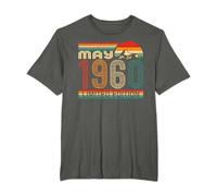 May 1960 Limited Edition Classic 1960 Year Vintage Birthday Camiseta