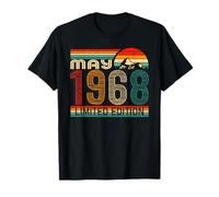 May 1968 Limited Edition Classic 1968 Year Vintage Birthday Camiseta