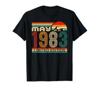 May 1983 Limited Edition Classic 1983 Year Vintage Birthday Camiseta