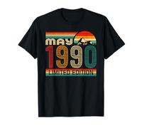 May 1990 Limited Edition Classic 1990 Year Vintage Birthday Camiseta