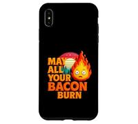 May All Your Bacon Burn Barbacoa Grunge Barbacoa Vintage Sunset Carcasa para iPhone XS MAX
