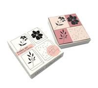 May and Berry - Juego de sellos de madera, diseño floral