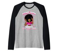 May Girl Living My Best Life Womens Funny Birthday Camiseta Manga Raglan